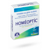 Homéoptic Boiron irritation ou gêne oculaire collyre homéopathique - 10 unidoses