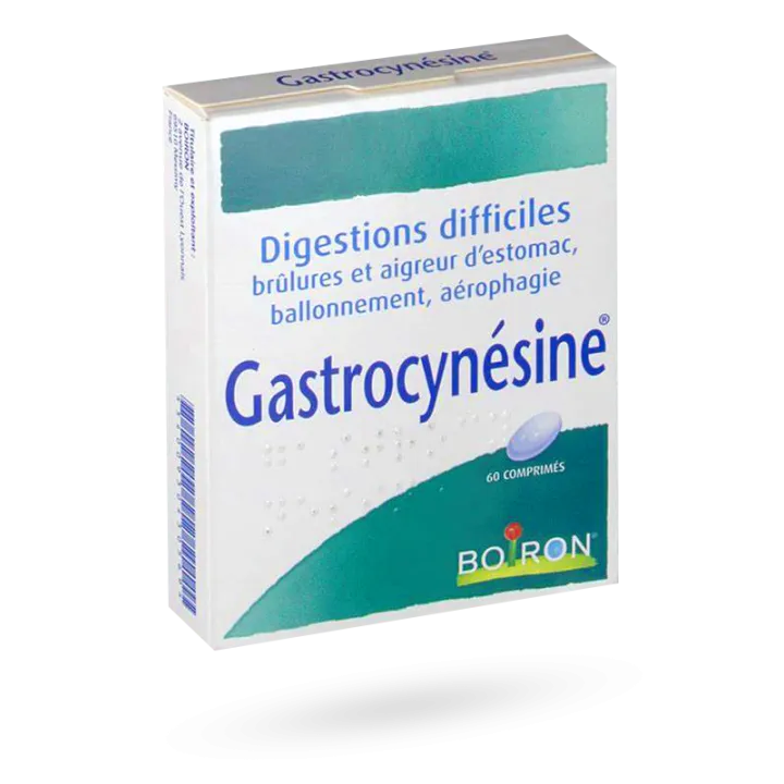 Gastrocynésine Boiron brûlures d'estomac 60 comprimés homéopathiques