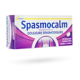 Spasmocalm 80 mg boite de 20 comprimés - Douleurs spasmodiques