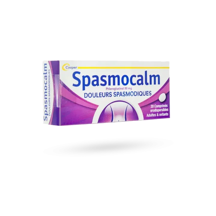 Spasmocalm 80 mg boite de 20 comprimés - Douleurs spasmodiques