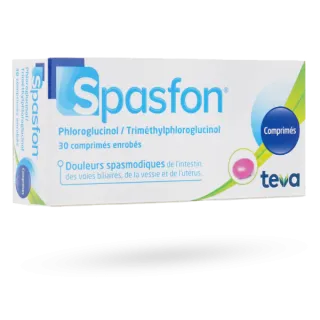 Spasfon maux de ventre TEVA 30 comprimés