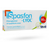 Spasfon Lyoc 80 mg maux de ventre - 10 lyophilisats oraux
