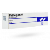 Phénergan 2% crème prométhazine - Tube 30 g