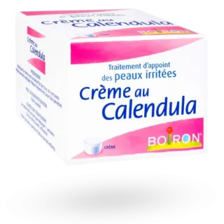 Crème au Calendula Boiron peaux irritées en pot de 20 g