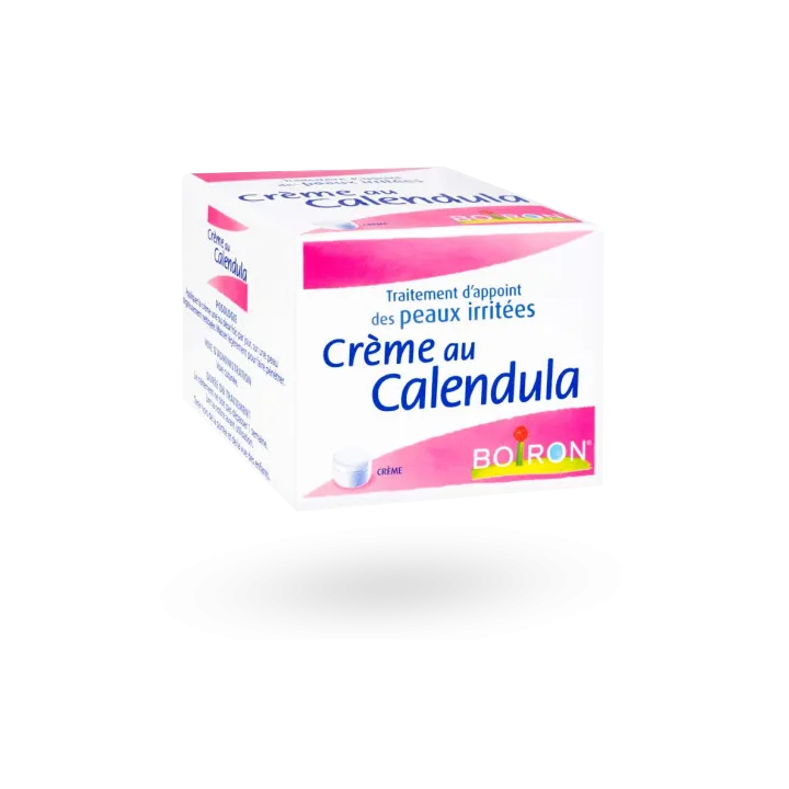 Crème au Calendula Boiron peaux irritées en pot de 20 g