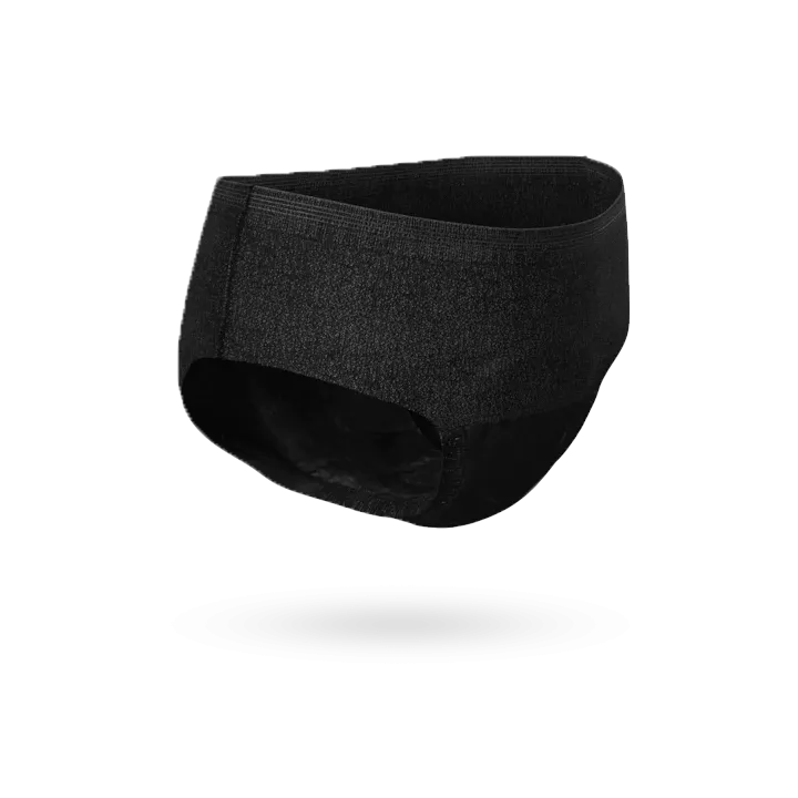 Tena Silhouette Noir Taille L normal 9 sous-vêtements taille basse