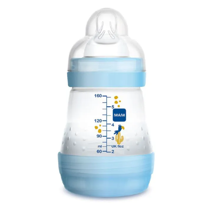 Biberon MAM anti-colique Easy Start dès la naissance débit 1 160 ml