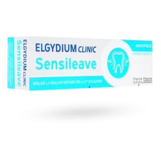 Sensileave Elgydium Clinic dentifrice sensibilité dentaire 50 ml