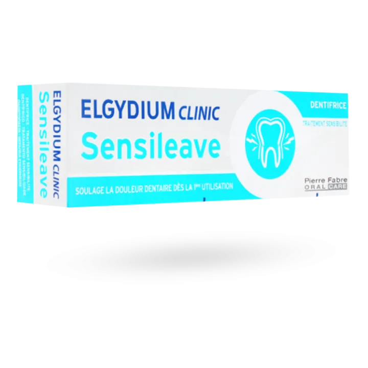 Sensileave Elgydium Clinic dentifrice sensibilité dentaire 50 ml