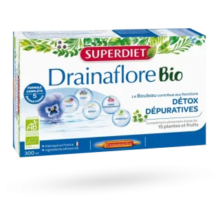 Drainaflore Bio détox Super Diet - Boite de 20 ampoules Drainaflore Bio détox Super Diet - Boite de 20 ampoules