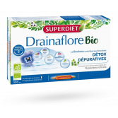 Drainaflore Bio détox Super Diet - Boite de 20 ampoules