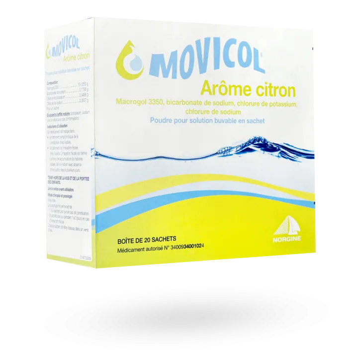 Movicol Citron solution buvable poudre sachet