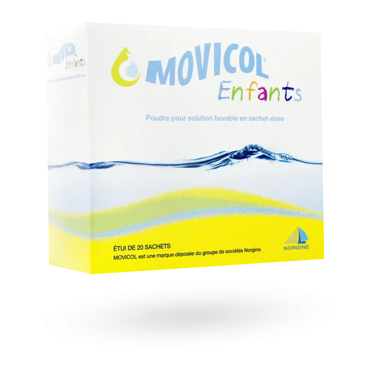 Movicol Enfants sachets dose - Impaction fécale 