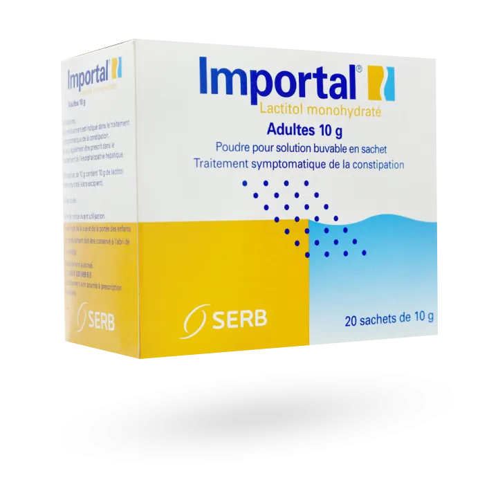 Importal Adulte constipation - 20 sachets de 10 g