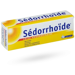 Sédorrhoïde crème hémorroïdes tube de 30 g de crème rectale