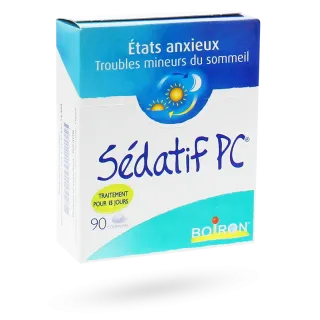 Sédatif PC Boiron boite de 90 comprimés - Médicament homéopathique