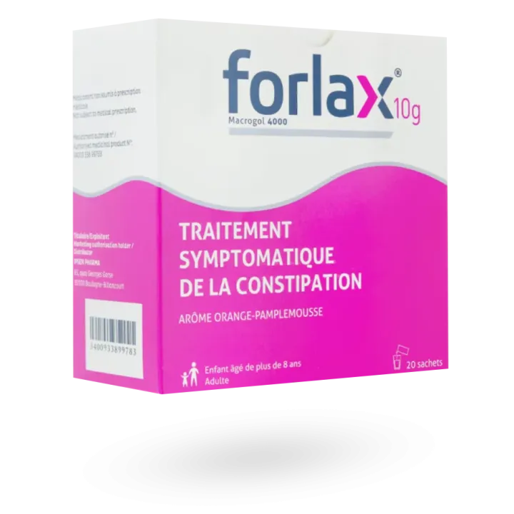 Forlax 10 g sachet - Boite de 20
