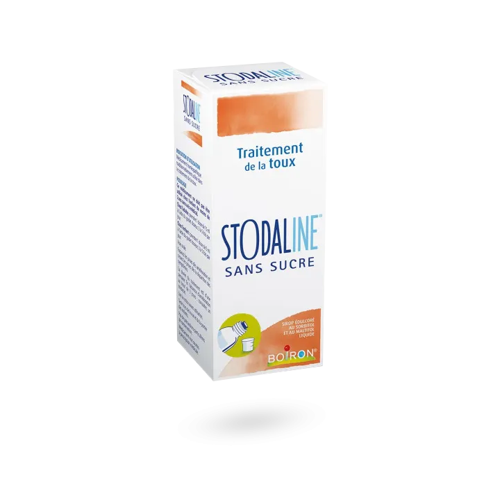 Stodaline sans sucre sirop contre la toux Boiron - Flacon de 200 ml