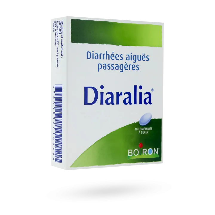 Diaralia Boiron diarrhée passagère 40 comprimés