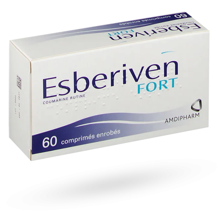 Esberiven Fort troubles veineux hémorroïdes 60 comprimés