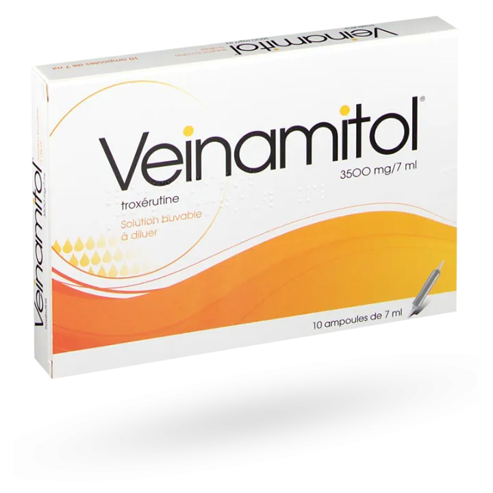 Veinamitol solution buvable à diluer - Boite de 10 ampoules