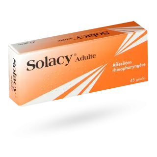 Solacy adulte rhinopharyngites 45 ou 90 gélules