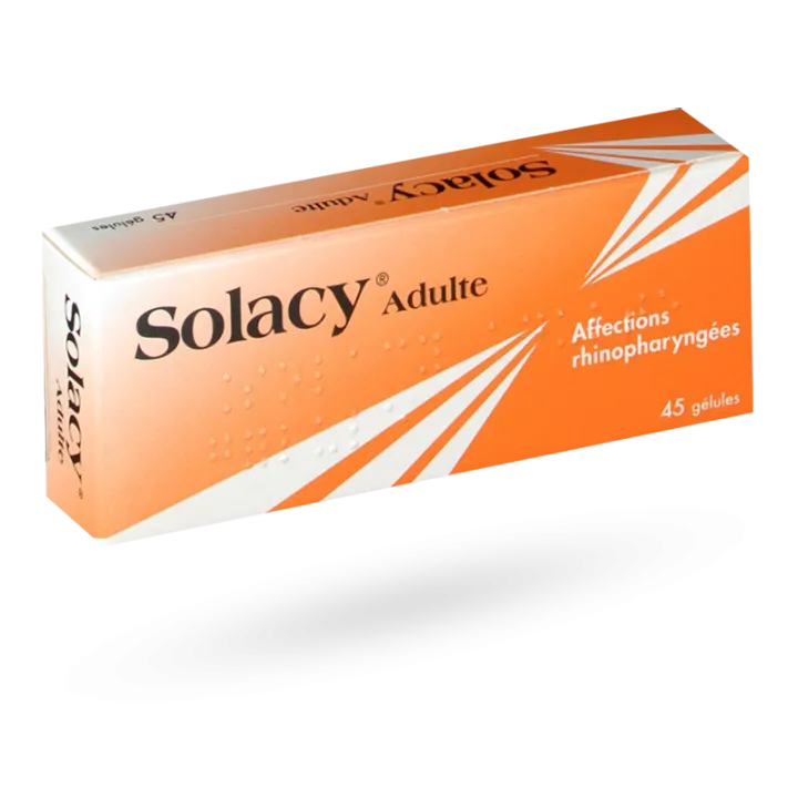 Solacy adulte rhinopharyngites 45 ou 90 gélules