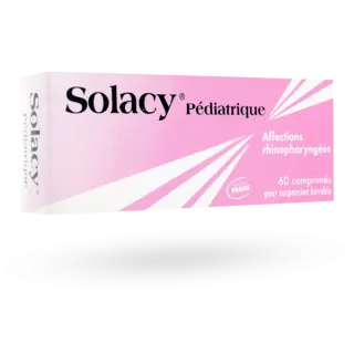 Solacy pédiatrique affections rhinopharyngées 60 comprimés arôme fraise