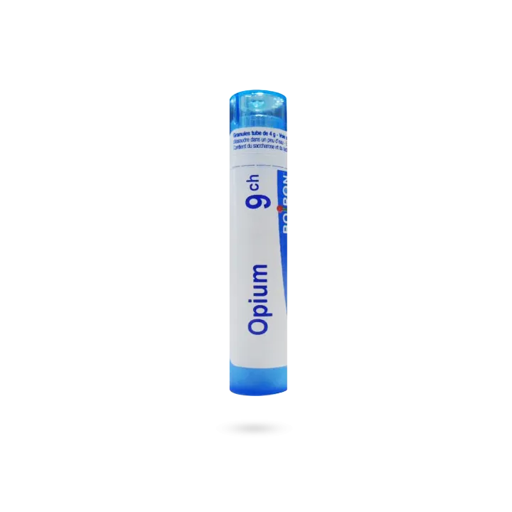 Opium Boiron tubes granules et doses - 4 CH 5 CH 7 CH 9 CH 12 CH 15 CH 30 CH