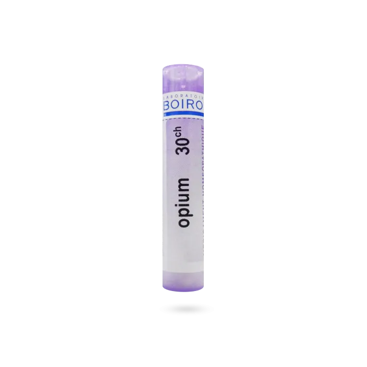 Opium Boiron tubes granules et doses - 4 CH 5 CH 7 CH 9 CH 12 CH 15 CH 30 CH