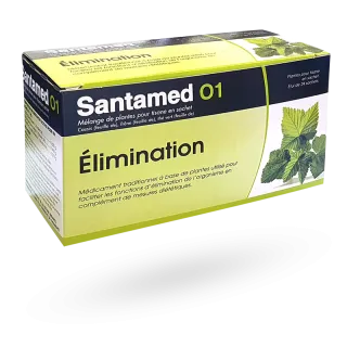 Santamed N°1 tisane élimination boite de 24 sachets