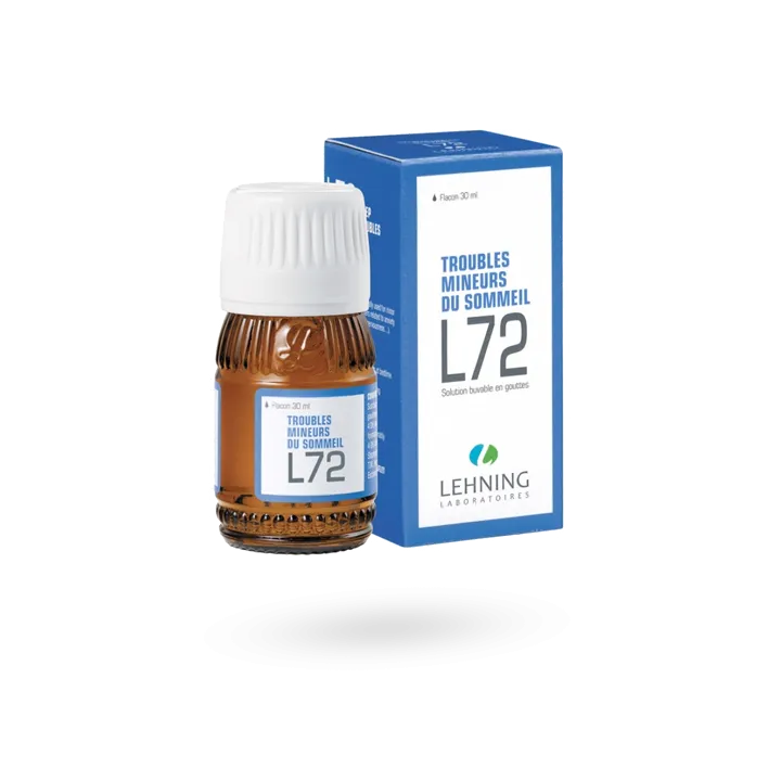 L72 Lehning troubles du sommeil solution buvable 30 ml