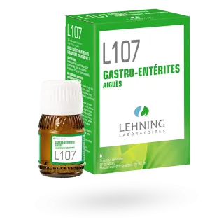 L107 Lehning Gastro entérites aiguës 30 ml
