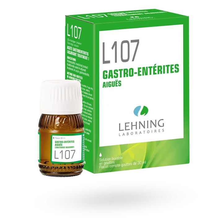 L107 Lehning Gastro entérites aiguës 30 ml