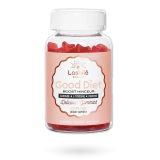 Good Diet Boost Minceur coupe-faim Lashilé 60 Delicious Gummies