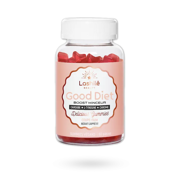 Good Diet Boost Minceur coupe-faim Lashilé 60 Delicious Gummies