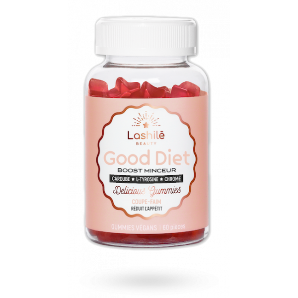 Good Diet Boost Minceur coupe-faim Lashilé 60 Delicious Gummies