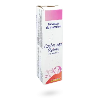 Pommade au Castor equi Boiron crevasses du mamelon tube de 20 g