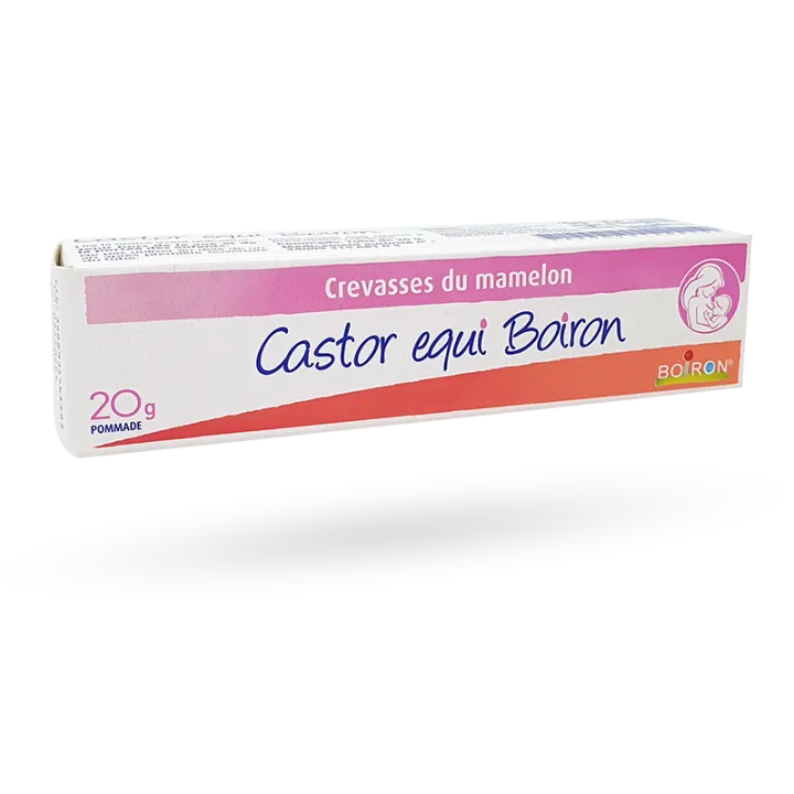 Pommade au Castor equi Boiron crevasses du mamelon tube de 20 g