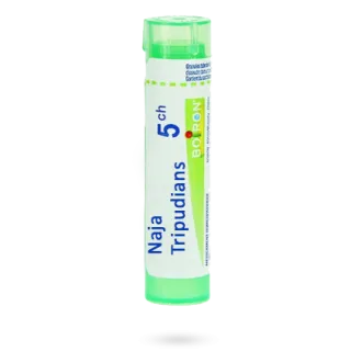 Naja Tripudians Boiron (COBRA) tube granules et doses homéopathiques 5 CH 7 CH