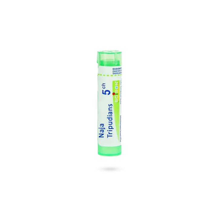 Naja Tripudians Boiron (COBRA) tube granules et doses homéopathiques 5 CH 7 CH