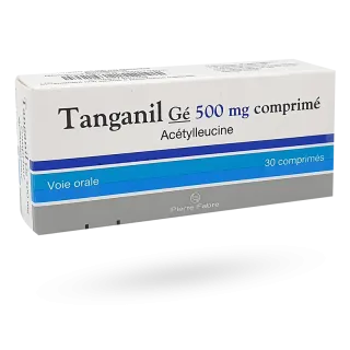Tanganil Gé 500 mg crise vertigineuse boite de 30 comprimés Tanganil Gé 500 mg crise vertigineuse boite de 30 comprimés