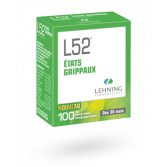 L52 état grippal Lehning - 100 comprimés orodispersibles