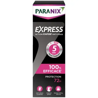 Paranix Express action rapide anti-poux spray 100 ml + peigne