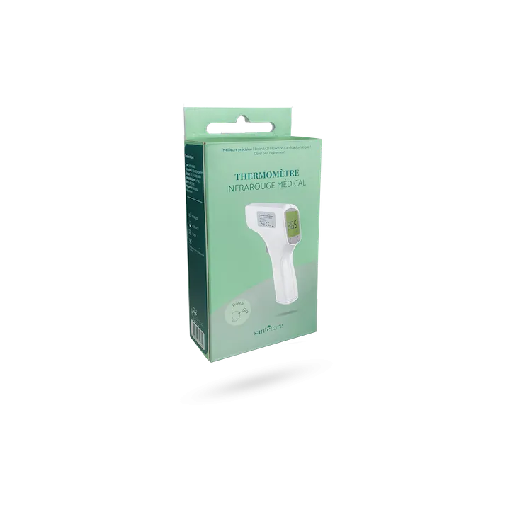 Thermomètre sans contact infrarouge frontal Santecare