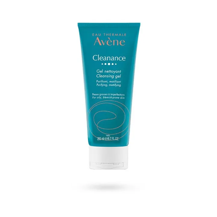 Avène Cleanance gel nettoyant visage et corps peaux grasses à imperfections 200 ml