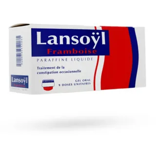 Lansoÿl framboise constipation gel oral 9 doses