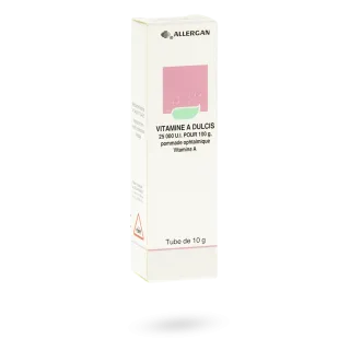 Vitamine A Dulcis 25000 U.I. pour 100 g ophtalmologie