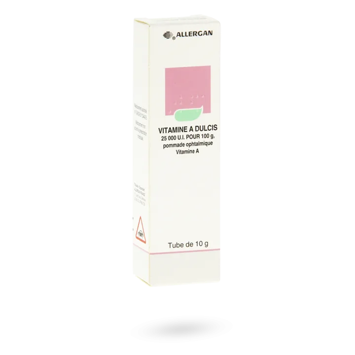 Vitamine A Dulcis 25000 U.I. pour 100 g ophtalmologie