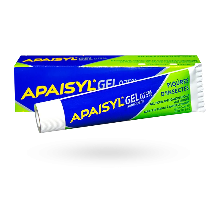 Apaisyl gel 0,75 % piqûres d'insectes tube 30 g
